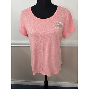 Ocean +  Coast Peach Colored Short Sleeve Tee Size Medium